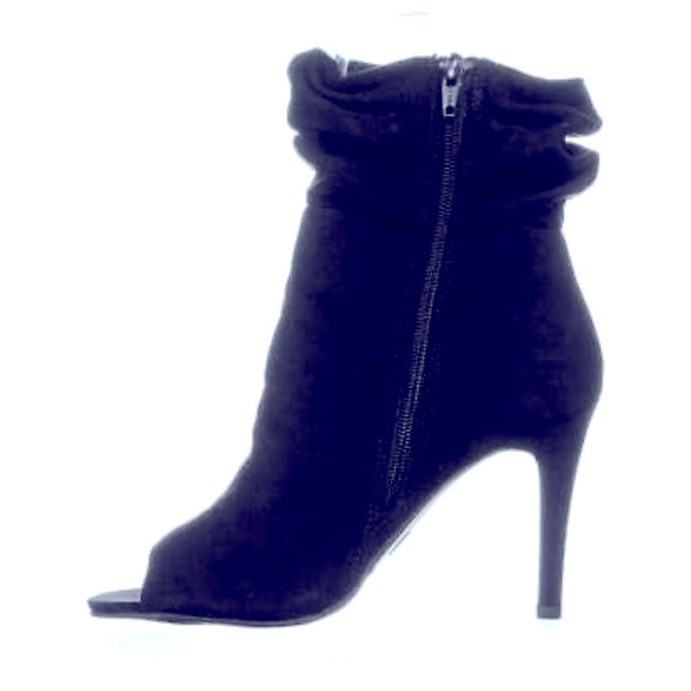 Material Girl Petra Peep Toe Boots